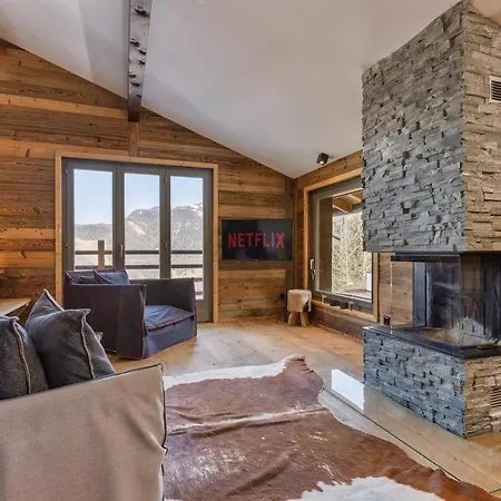 木屋 Beautiful Ski In-out Chalet W Sauna And Fireplace 拉茨欧马兹